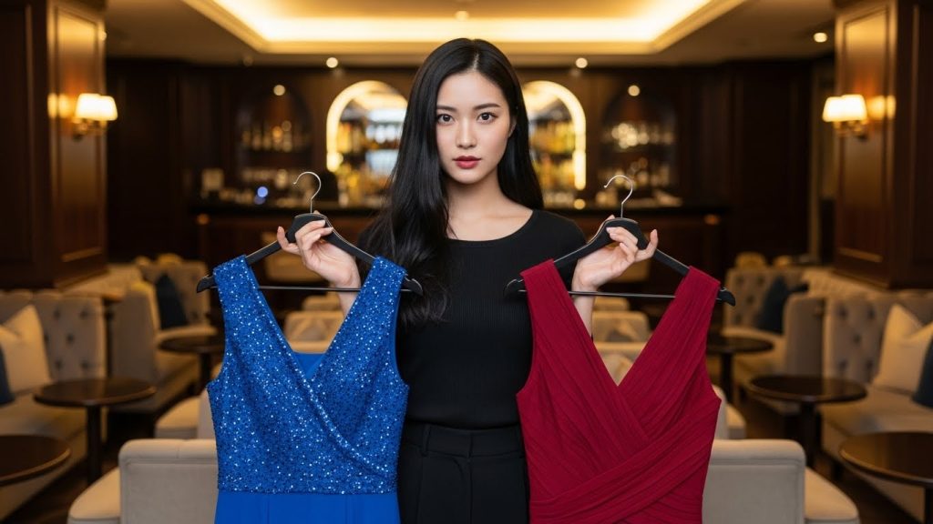 ブルべ冬に似合うキャバドレス３選